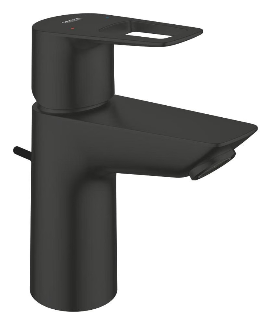 Grohe Start Loop S Mosdócsaptelep húzórudas leeresztővel matt fekete 233492431