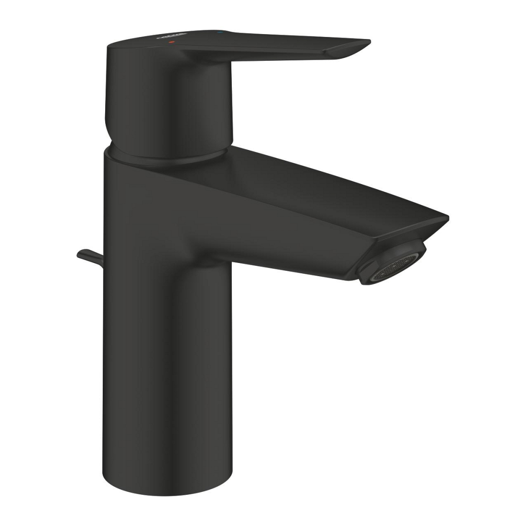 Grohe Start S Mosdócsaptelep leeresztőszeleppel matt fekete 242092432