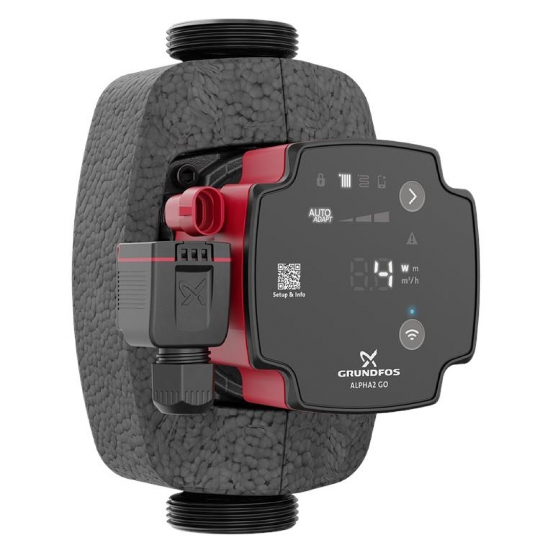 Grundfos Alpha2 Go 25-60 180 Fűtési keringető szivattyú (93074216)