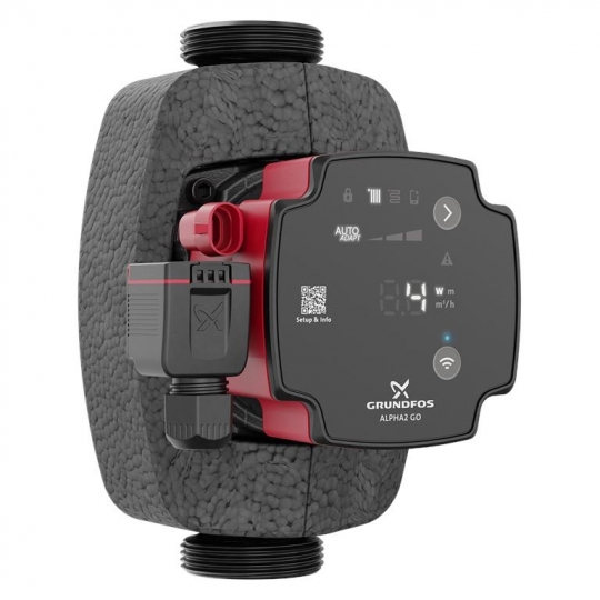 Grundfos Alpha2 Go 25-75 180 Fűtési keringető szivattyú (93074276)