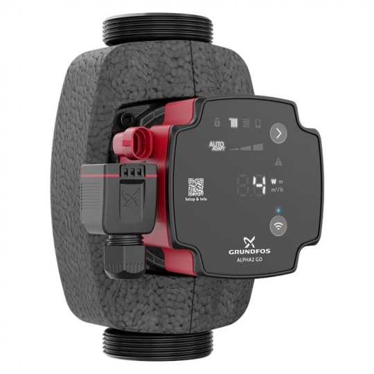 Grundfos Alpha2 Go 32-75 180 Fűtési keringető szivattyú (93074274)