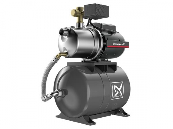 Grundfos JP 4-54 PT-H Házi vízmű 1,5m kábellel 20 l tartállyal (99463876)