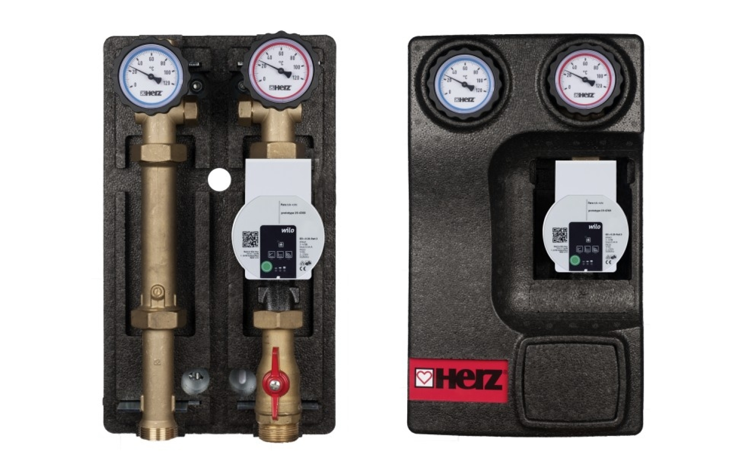 Herz Pumpfix Direct változó fordulatszámú szivattyúval DN25