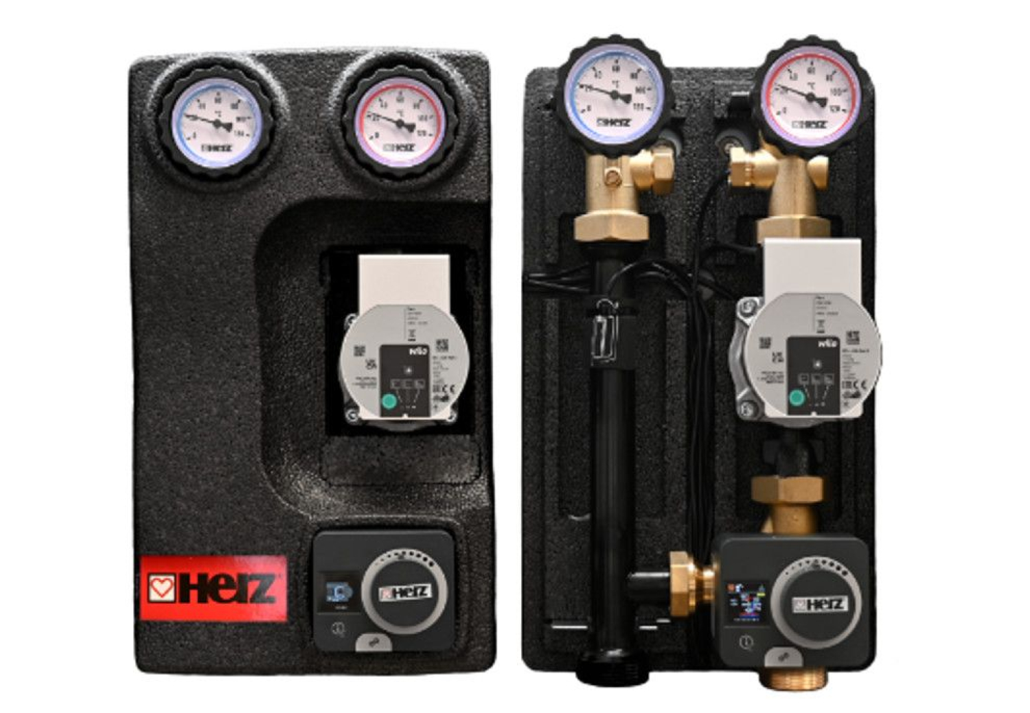 Herz Pumpfix Smartcontrol Plus változó fordulatszámú WILO PARA szivattyúval DN32, 10 m3/h