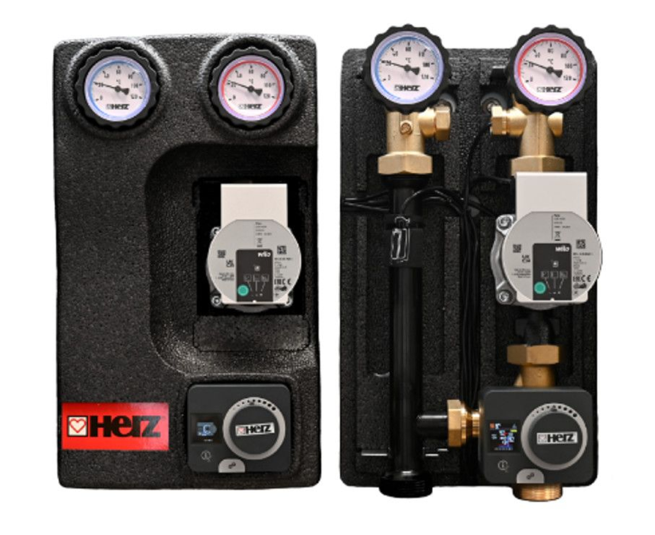 Herz Pumpfix Smartcontrol Plus változó fordulatszámú WILO PARA szivattyúval, DN25, 4m3/h