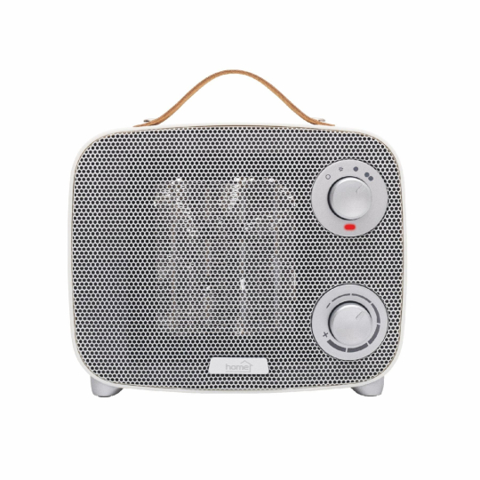 HOME FK58W hordozható PTC kerámia fűtőtest, 2 fokozat, 3 üzemmód, 1500W, fehér