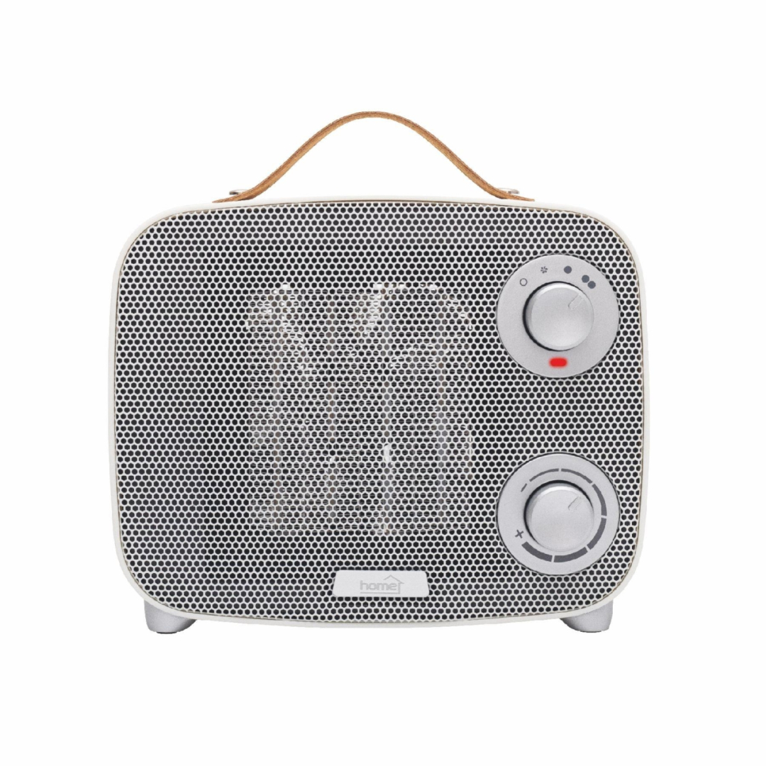 HOME FK58W hordozható PTC kerámia fűtőtest, 2 fokozat, 3 üzemmód, 1500W, fehér