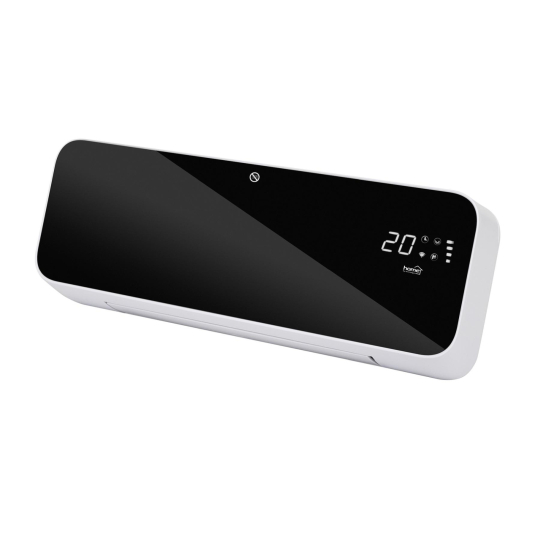 Home FKFB54204WIFI Ventilátoros smart fűtőtest 2000W fekete előlapos