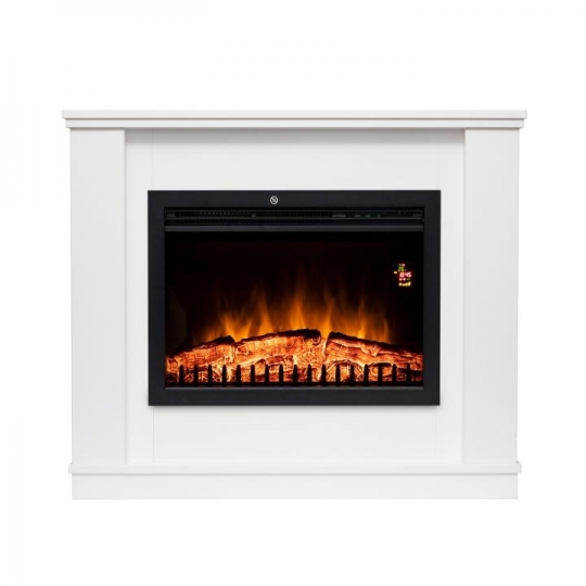 Home FKKF 01 + FKKI 03 kit fkk Bora Bora Beépíthető elektromos látványkandalló kerettel, fehér