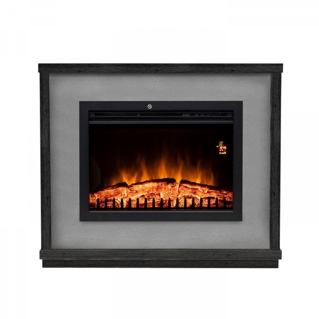 Home FKKF 04 + FKKI 03 kit fkk Palermo Beépíthető elektromos látványkandalló kerettel, tölgy