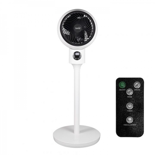 Home SFR 20 Álló ventilátor távirányítóval és 20cm-es lapátátmérővel, 50w