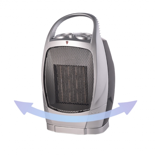 Leziter Loa Forgó Elektromos fűtőtest 750W/1500W (HPC-D1501YL)