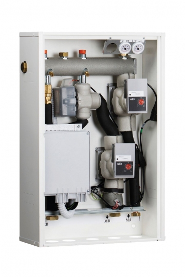 Immergas DIM HC ABT (4-9 kW) fűtő/hűtő zónaegység egy direkt körhöz és egy kevert körhöz