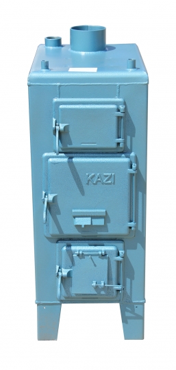 Kazi VR 48 B Lemez vízrostélyos vegyestüzelésű kazán 48 kW, burkolat nélkül