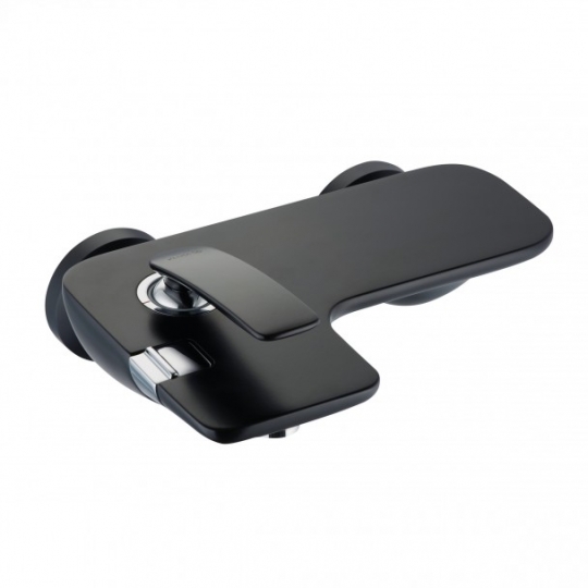 Kludi Balance Kádtöltő- és zuhanycsaptelep mattfekete/króm 524458775