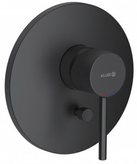 Kludi Bozz Falsík alatti kádtöltő- és zuhany csaptelep matt fekete 386573976