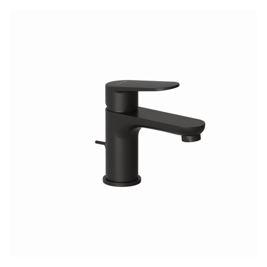 Kludi-X1 Mosdó csaptelep 75 Push-Open leeresztőszeleppel, fekete 322663975