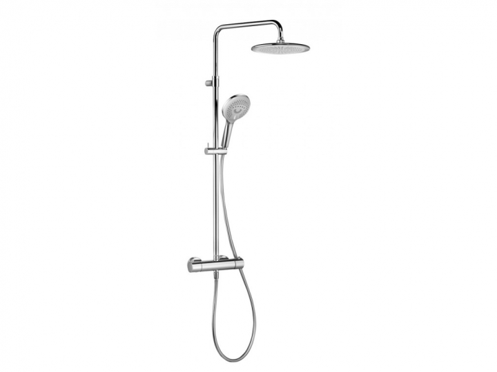 Kludi Zenta Freshline Dual Shower System Zuhanyrendszer termosztátos zuhany  csapteleppel 6709205-00