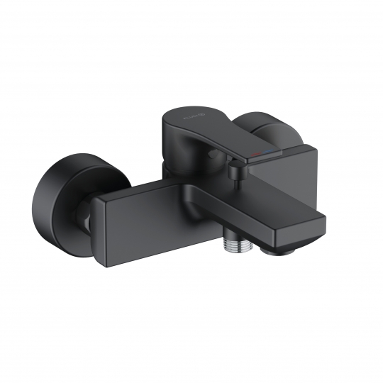 Kludi Zenta SL Kádtöltő- és zuhanycsaptelep, fekete 486703965