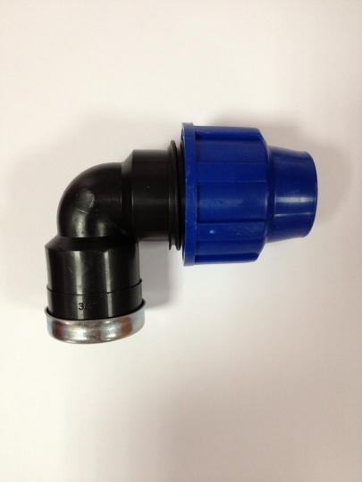 KPE Könyök 25x3/4' BM