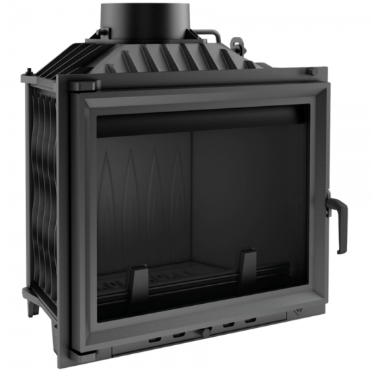 Kratki Antek 150 Öntvény kandalló 10 kW síküveges