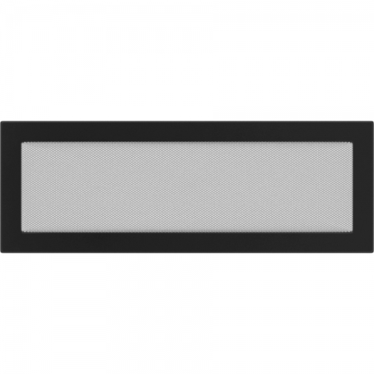 Kratki Egyszerű Szellőzőrács 17x49 cm fekete Kratki Egyszerű Szellőzőrács 17x49 cm fekete