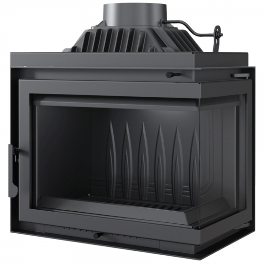 Kratki Simple MSPBS Öntvény kandalló 8 kW jobbos egybenyíló oldalüveggel