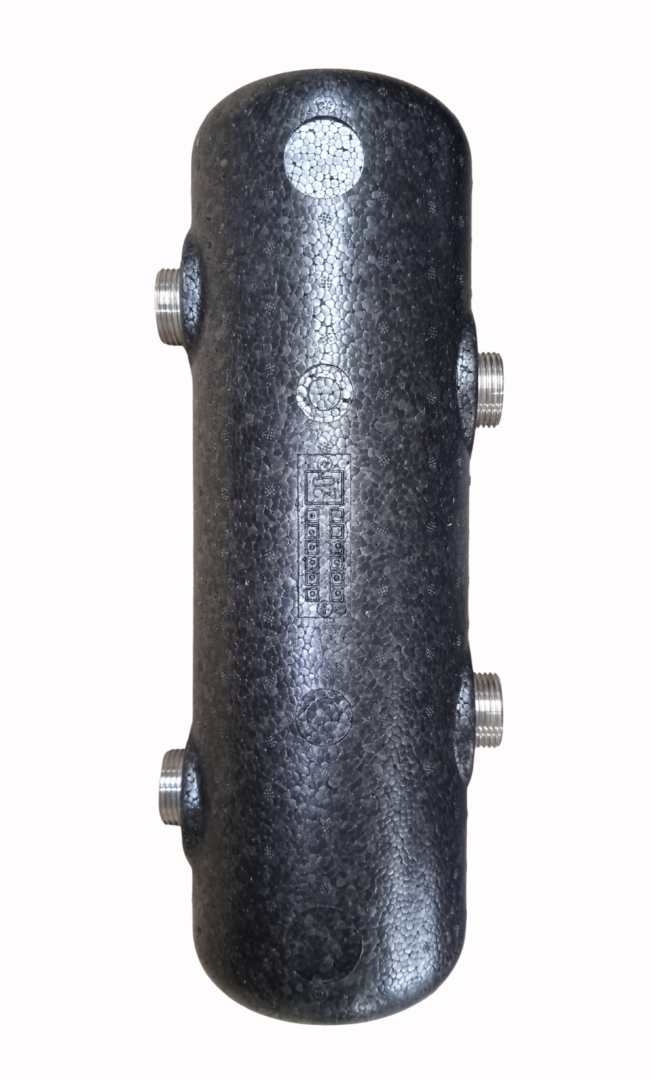 KTHV 45 Inox hidraulikus váltó szigeteléssel 4x1' KM - 2x1/2' BM