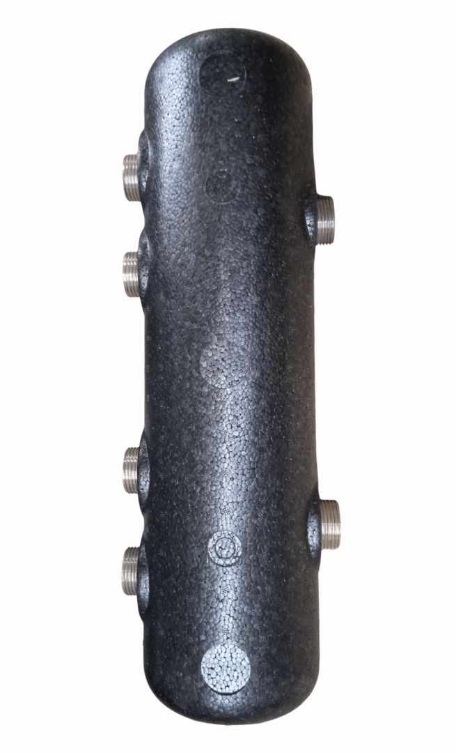 KTHV 45 Inox hidraulikus váltó szigeteléssel 6x1' KM - 2x1/2' BM