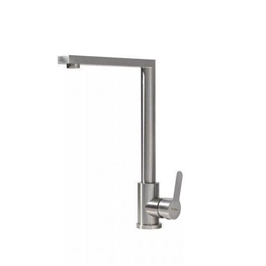 Leziter Valen Szálcsiszolt mosogató csaptelep, króm (ZS-7035-BR)