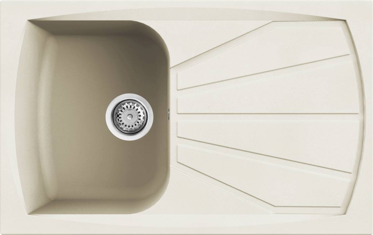 Elleci Living 300 G62 Gránit Mosogatótálca csepegtetővel bianco antico LGL30062