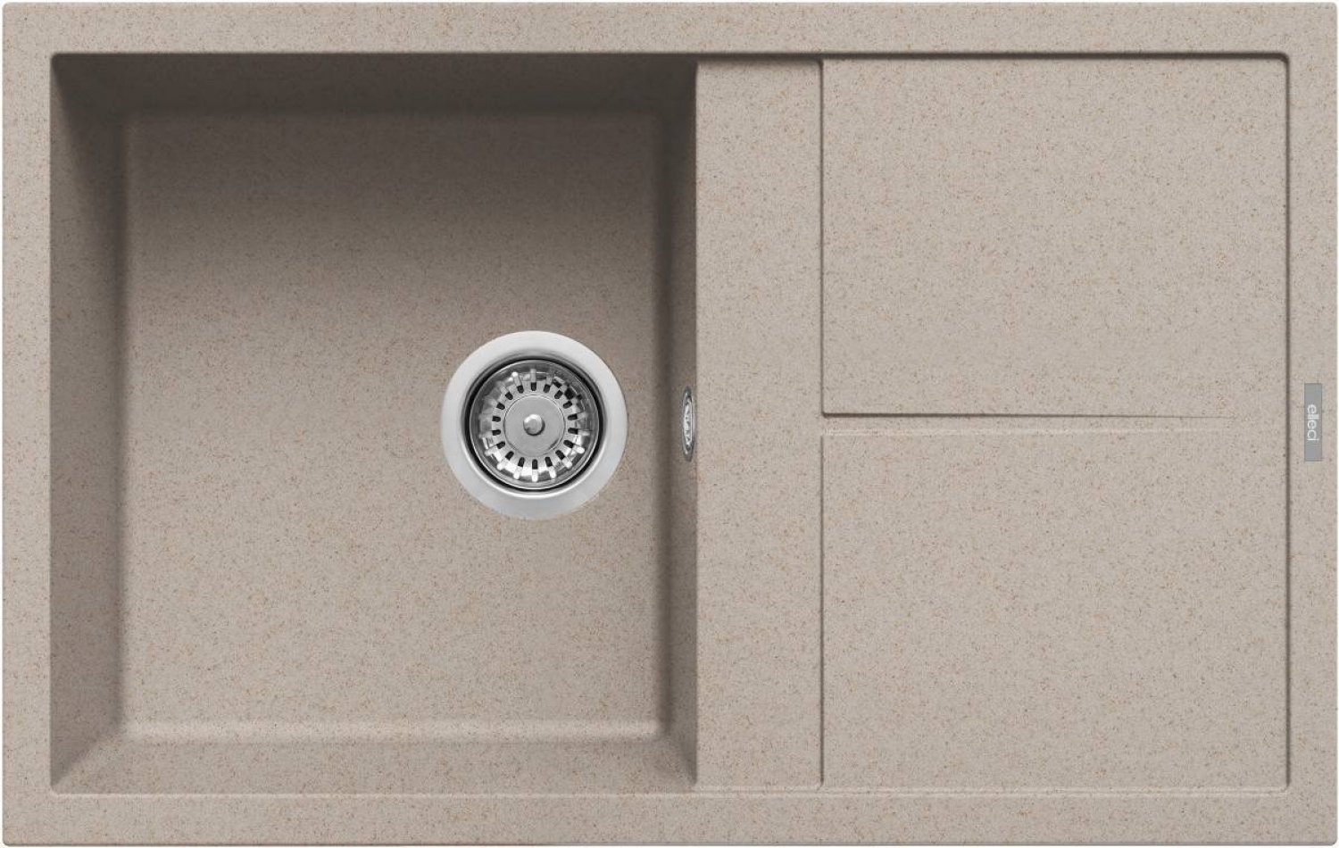 Elleci Unico 300 G51 Gránit Mosogatótálca csepegtetővel avena LGU30051