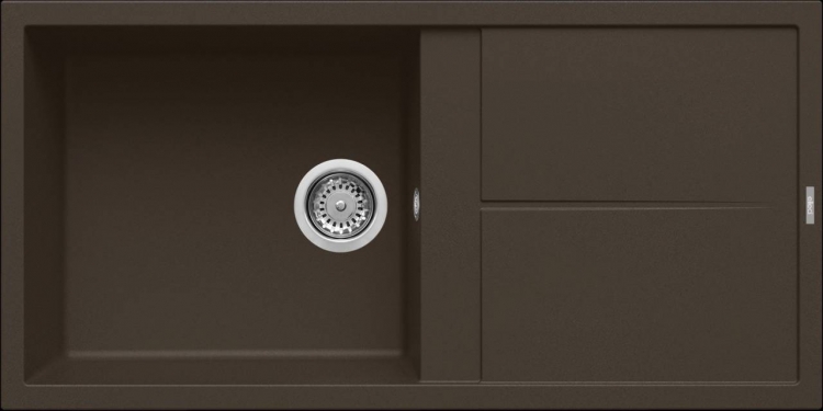 Elleci Unico 480 G78 Gránit Mosogatótálca csepegtetővel espresso LGU48078
