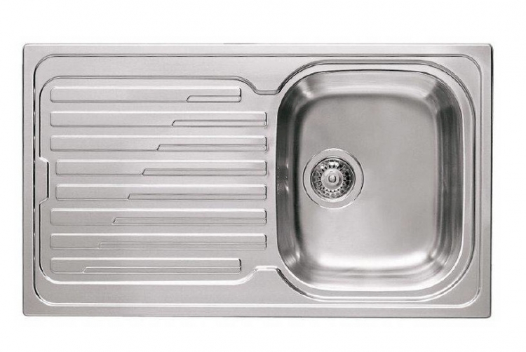 Elleci Sky 400 Mosogatótálca csepegtetővel inox jobb medencés LIK400SACDX