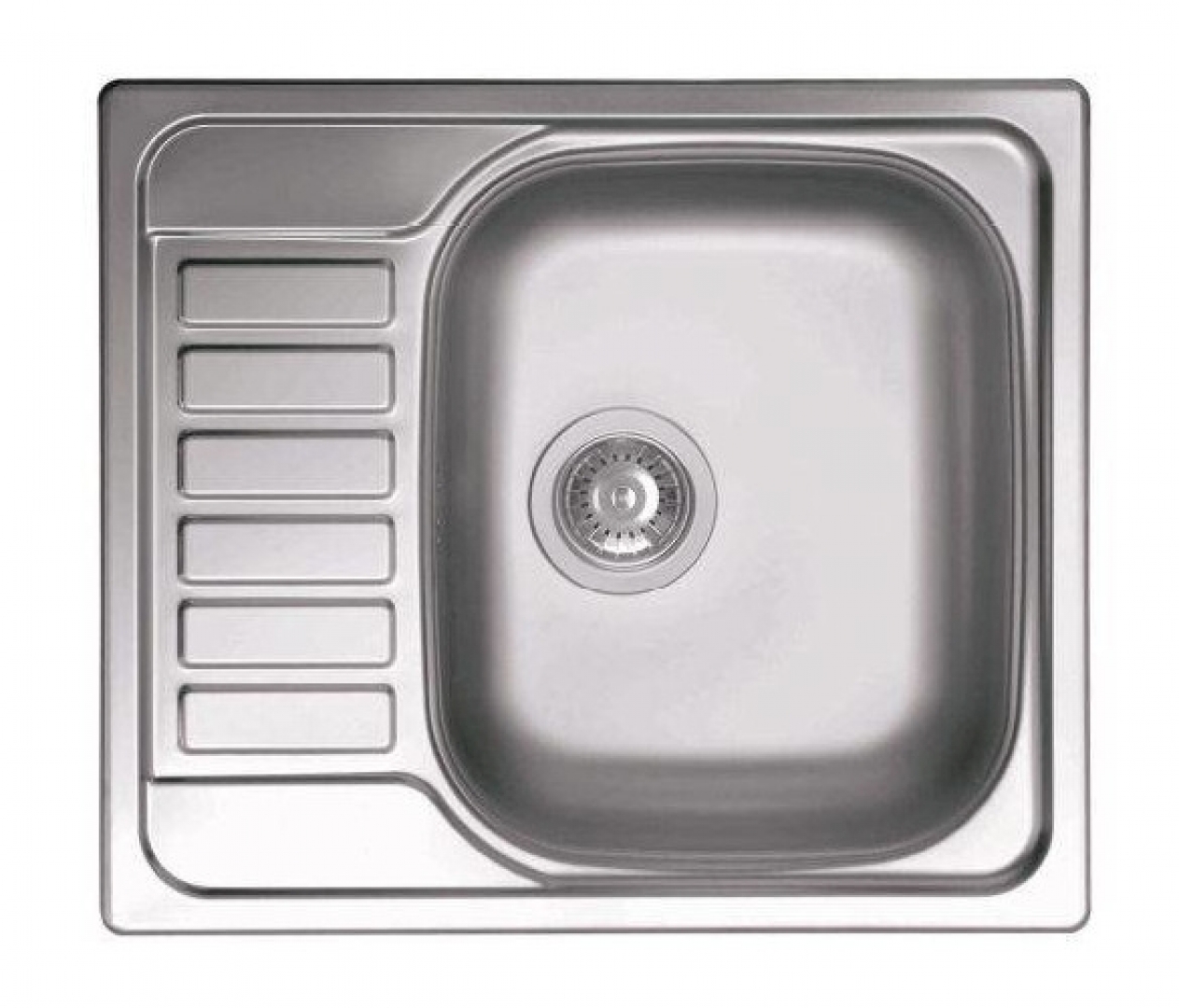 Elleci Sky 125 Mosogatótálca csepegtetővel inox jobb medencés LIX125SACDX