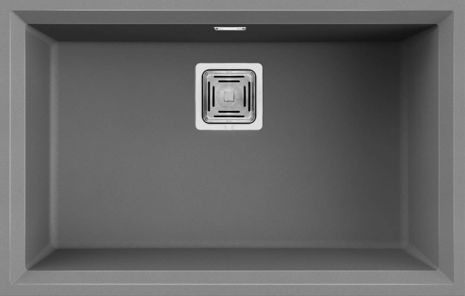 Elleci Karisma 120 M73 Gránit Mosogatótálca munkalapalá szerelhető négyzetes lefolyóval titánium LMK12073BSO