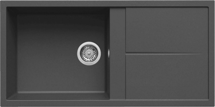 Elleci Unico 480 M70 Gránit Mosogatótálca csepegtetővel ghisa LMU48070