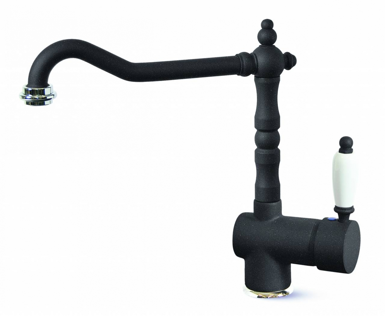 Elleci Rio Álló Mosogató csaptelep rusztikus elfordítható kifolyócsővel G59 antracite MGKRIO59