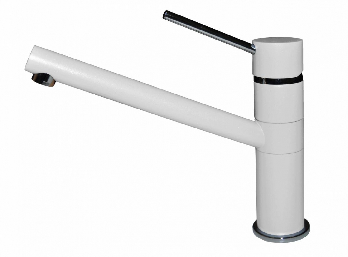 Elleci Sava Álló Mosogató csaptelep alacsony elfordítható kifolyócsővel G68 bianco MGKSAV68