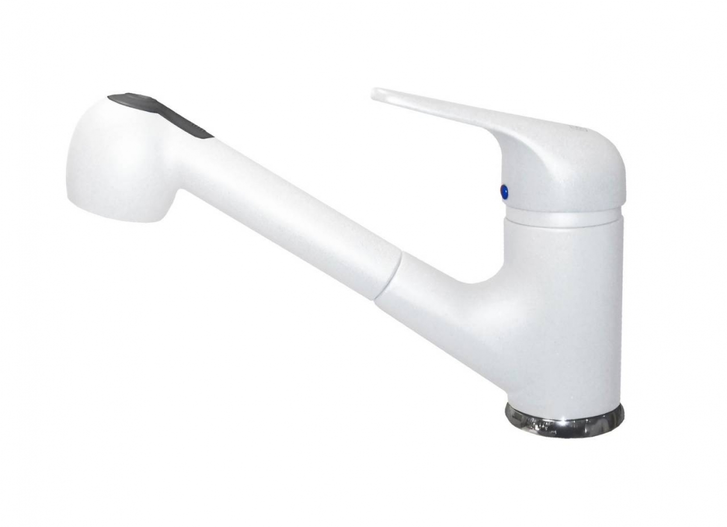 Elleci Venere Álló Mosogató csaptelep kihúzható kifolyócsővel G68 bianco MGKVEN68