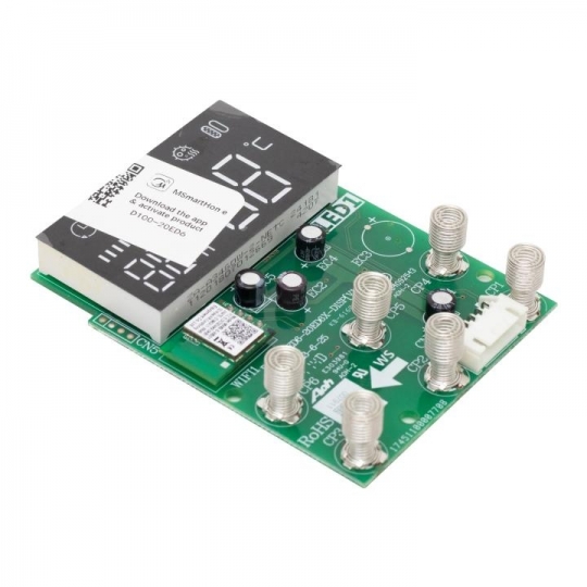 Midea 17151000007911 Kijelző panel D100-20ED6 és D80-20ED6 bojlerhez