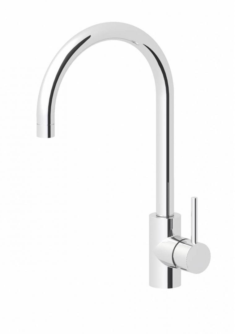 Elleci Cloud Álló Mosogató csaptelep íves elfordítható kifolyócsővel króm MIKCLOCR