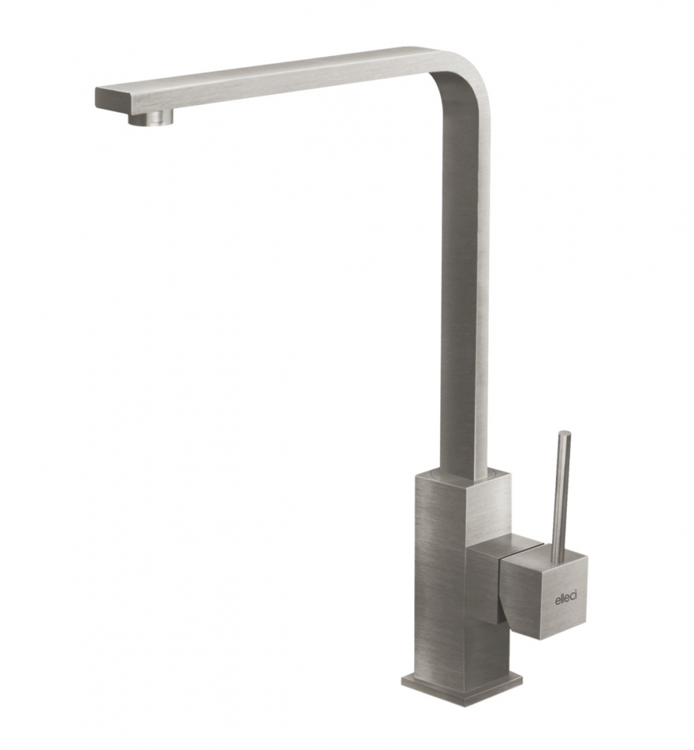 Elleci Ixora Álló Mosogató csaptelep szögletes inox MIKX01IN