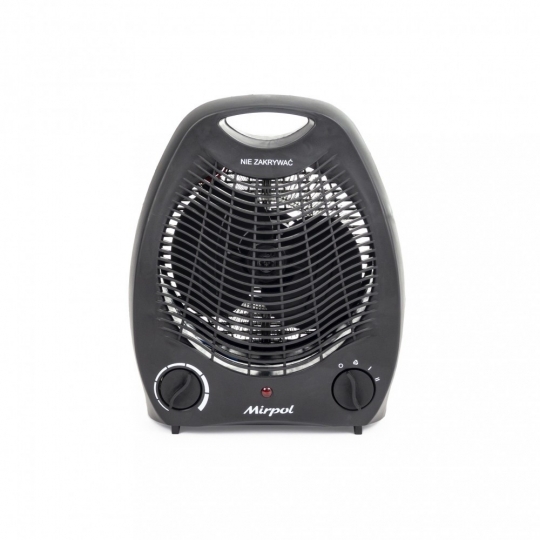 Mirpol HH-101B Elektromos fűtőtest fekete 2000W (5902659146052)