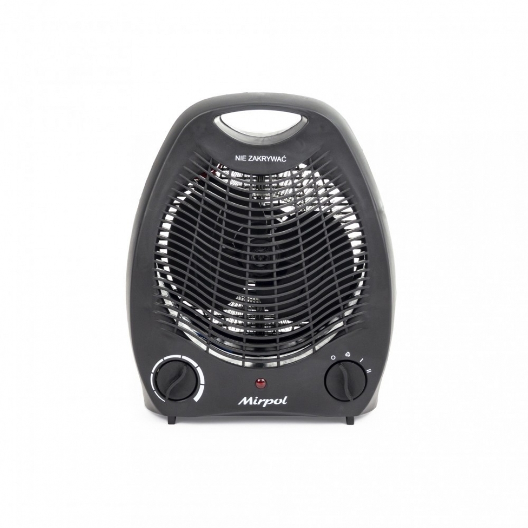 Mirpol HH-101B Elektromos fűtőtest fekete 2000W (5902659146052)