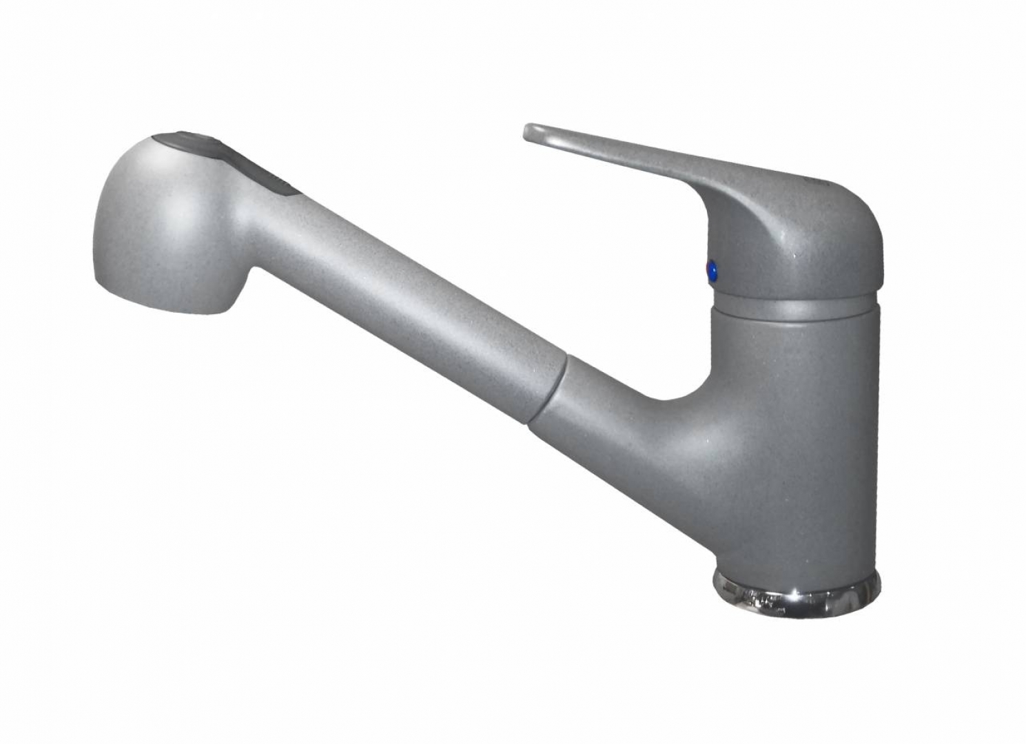 Elleci Venere Álló Mosogató csaptelep kihúzható kifolyócsővel M73 titanium MMKVEN73