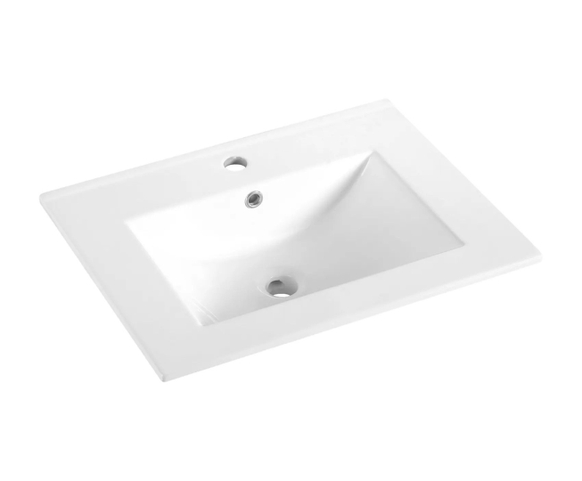 Mofém EVO Beépített kerámia mosdókagyló 61 cm B4613028341S