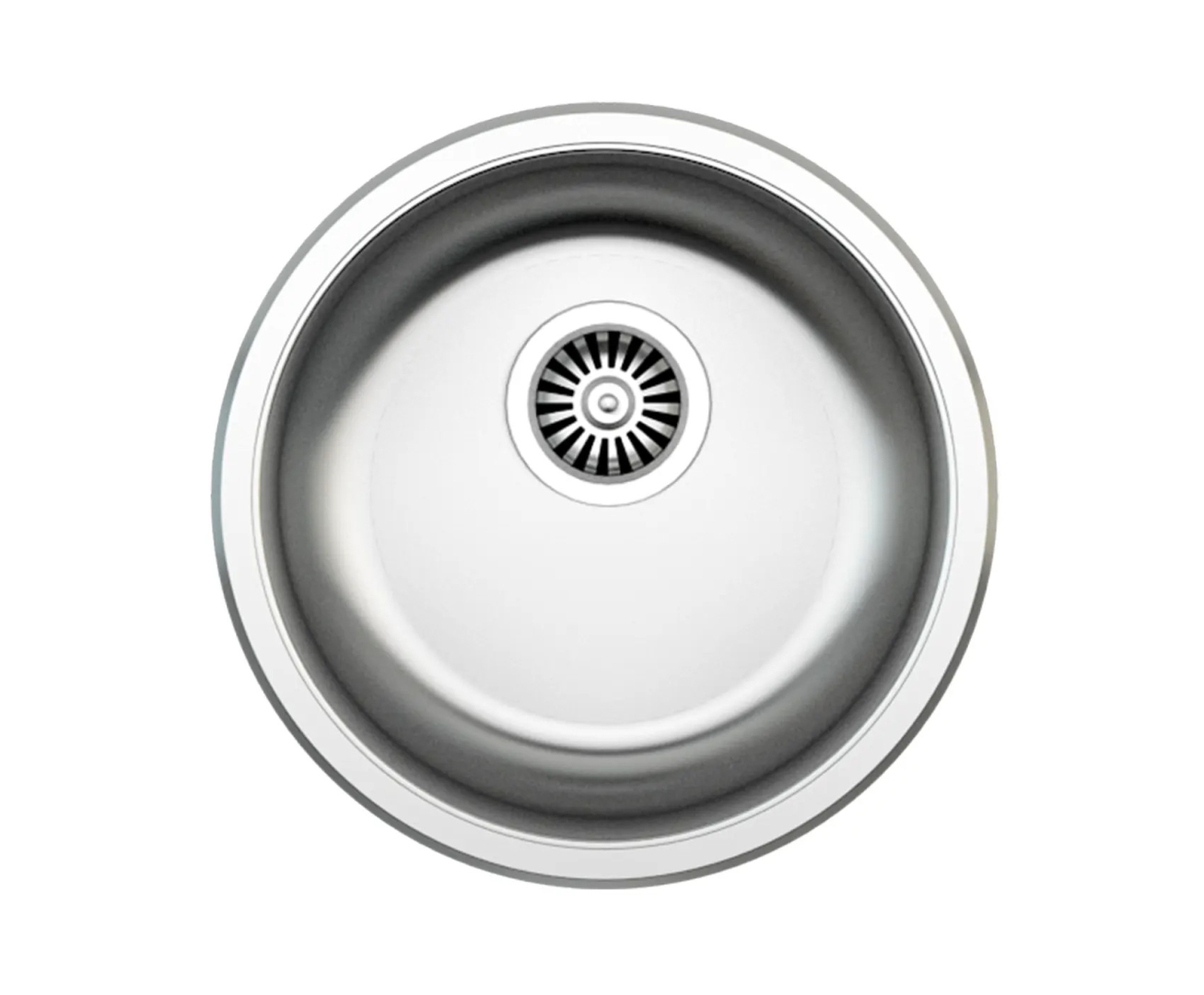 Mofém EVO2 Rozsdamentes egymedencés kerek mosogatótálca 760012806