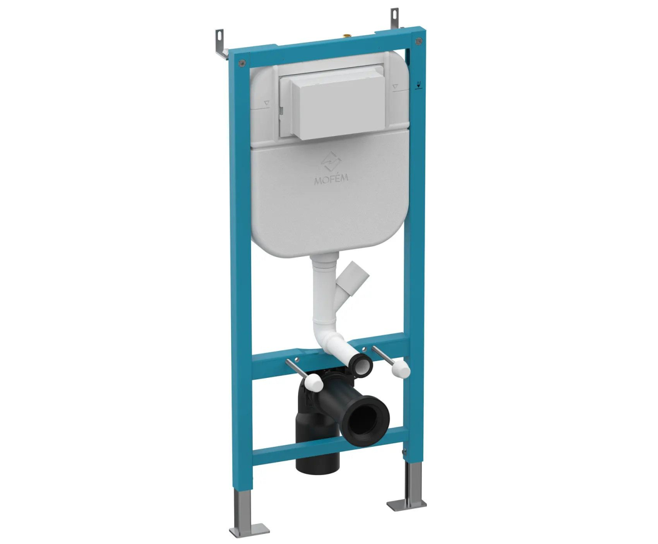 Mofém EVO-Tech Beépíthető fali WC-szerelőelem dupla öblítéssel 731012800