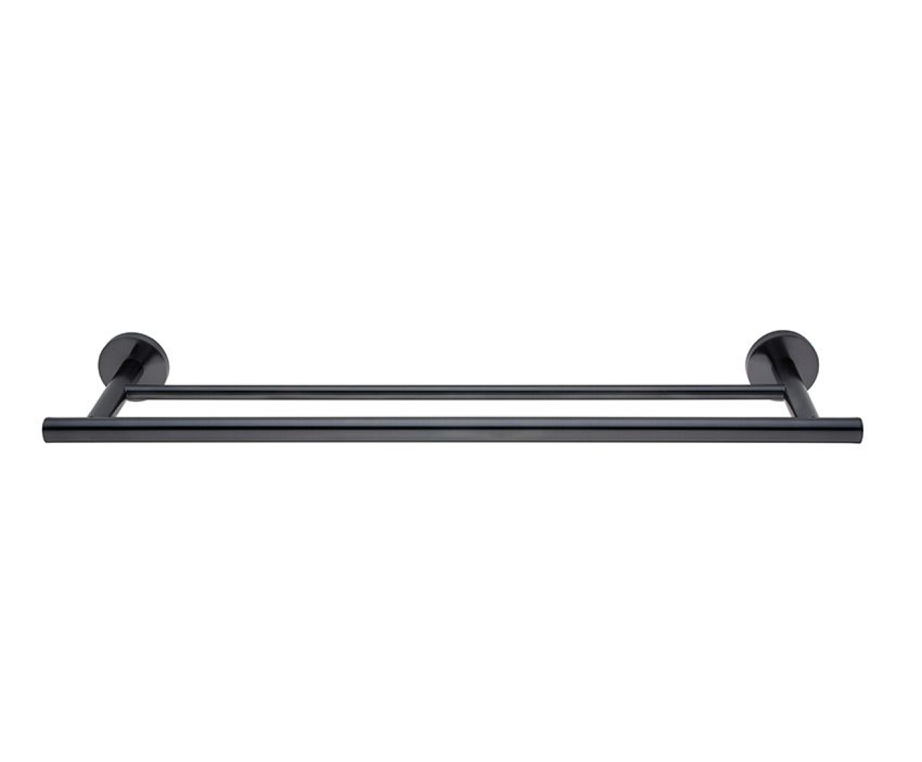 Mofém Fiesta Black Dupla törölközőtartó 17062280N